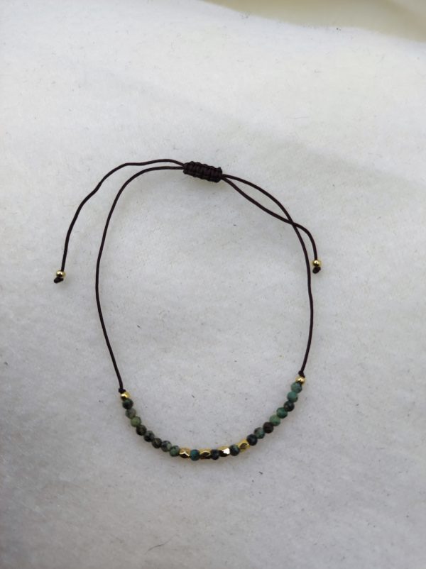 Bracelet fin avec perle