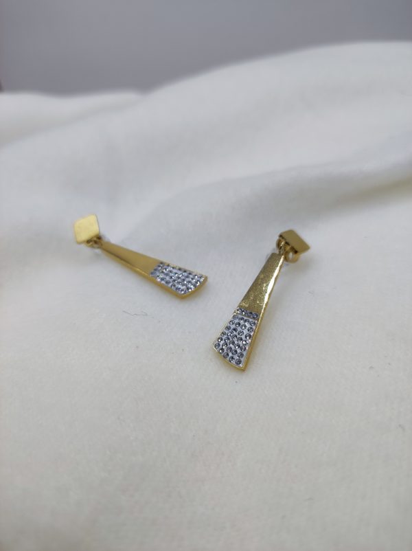 Boucles d'oreilles avec strass
