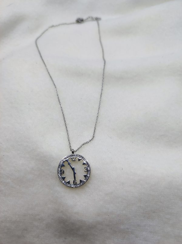 Collier en acier inoxydable horloge