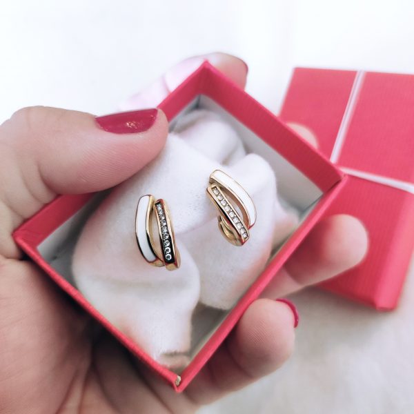 Boucles d'oreilles en acier inoxydable