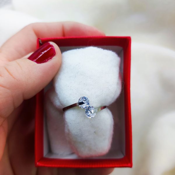 Bague en acier inoxydable originale