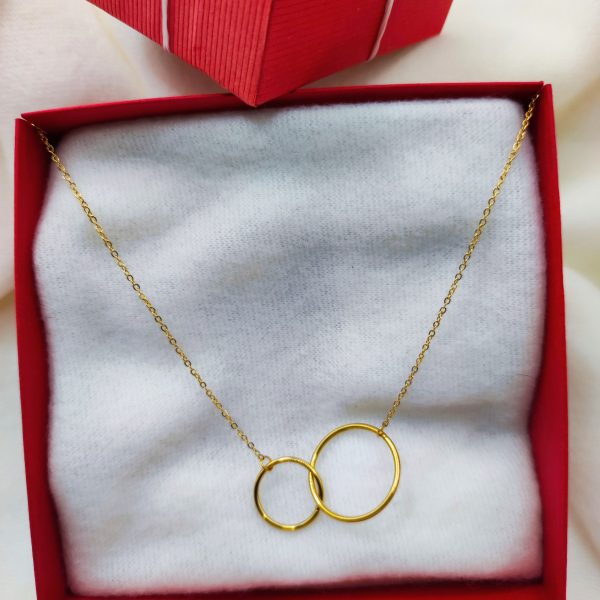 Collier en acier inoxydable en forme d'anneau