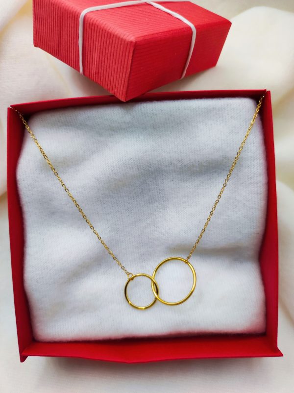 Collier en acier inoxydable en forme d'anneau