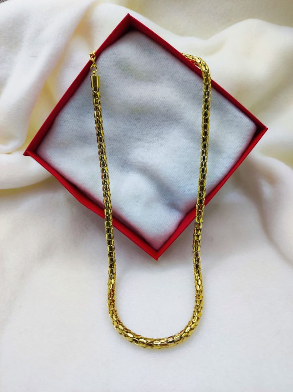 Collier en acier inoxydable chaîne épaisse